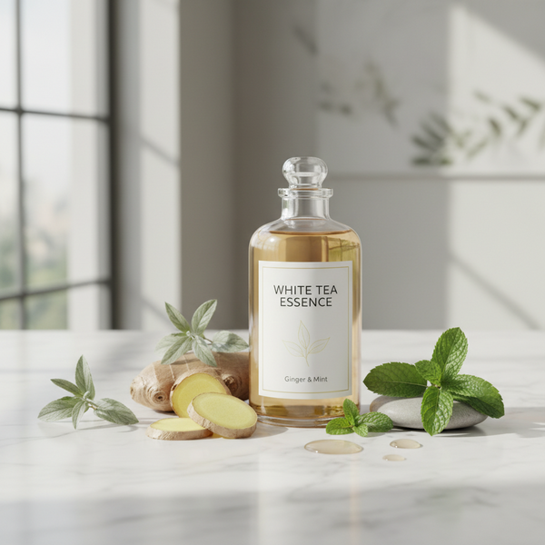 WHITE TEA + JENGIBRE + HIERBABUENA 250ML